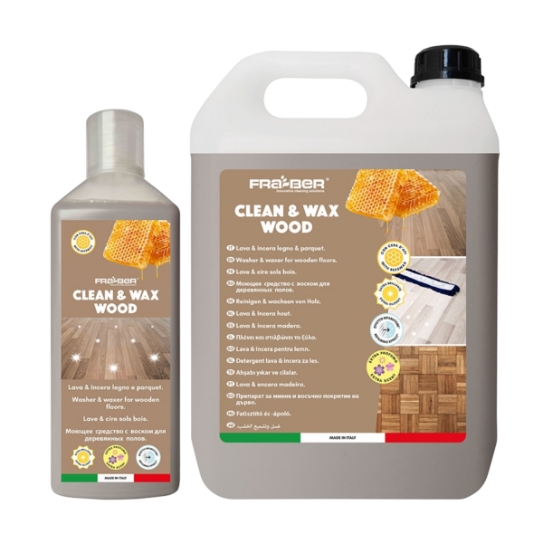 Clean&Wax Wood 1000ml – tisztító- és ápolószer fa felületekre