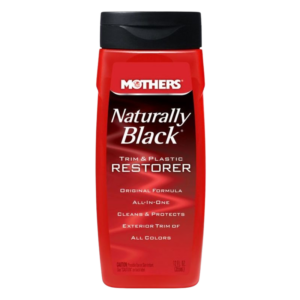 Mothers Naturally Black (Back to Black) Bumper and Trim Care 355ml – műanyagápoló külső