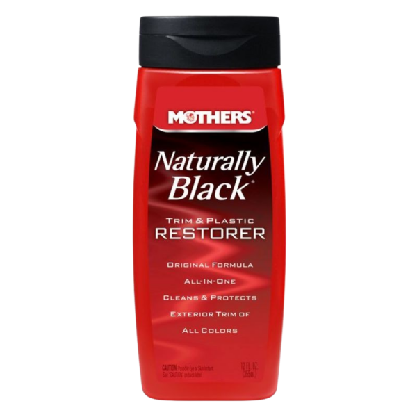 Mothers Naturally Black (Back to Black) Bumper and Trim Care 355ml – műanyagápoló külső