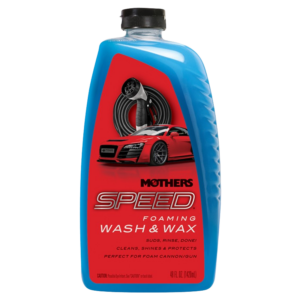 Mothers Speed Foaming Wash and Wax 48oz – habzó külső tisztító és wax