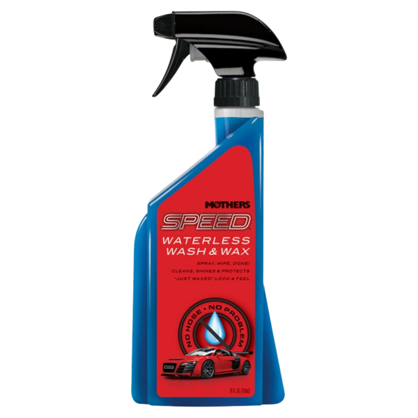 Mothers Speed Waterless Wash and Wax 24oz – vízmentes külső tisztító és wax