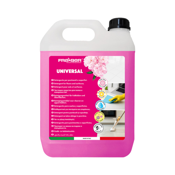 Universal Pink Flowers 4,54L – univerzális illatosított felmosó- és tisztítószer