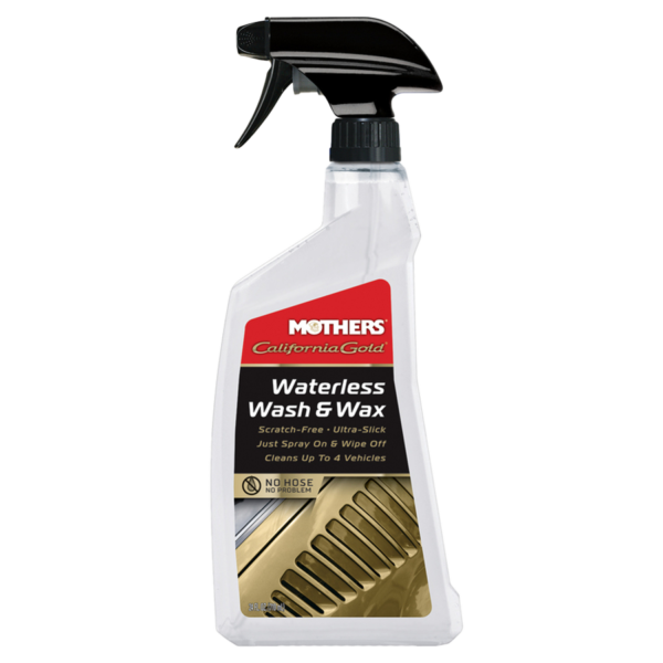 Mothers California Gold Waterless Wash and Wax 710ml – vízmentes külső tisztító és wax