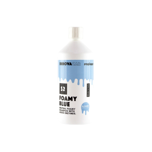 S2 Foamy Blue Flower 1000ml – illatosított kék aktívhab