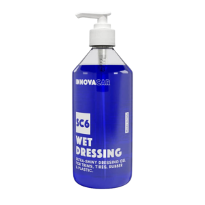 SC6 Wet Dressing 500ml – ultra fényes gumi- és műanyagápoló