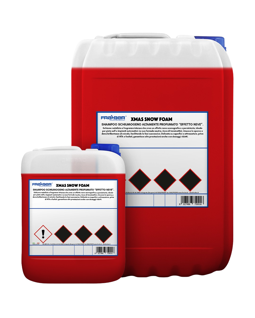 Xmas Snow Foam 5kg – aktívhab/sampon karácsonyi illattal